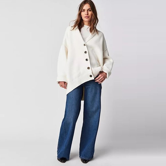 Free People Sweaters - ✨HP✨Free People Chamomile Cardi NWT